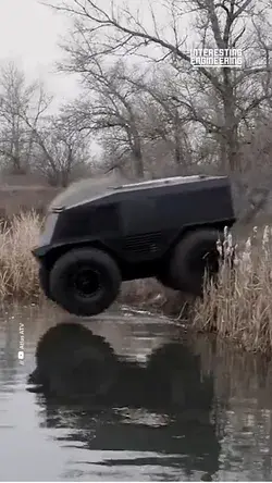 This all-terrain vehicle will take you anywhere