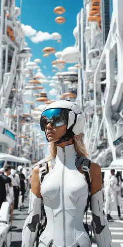 Futuristic 2030 Citizens