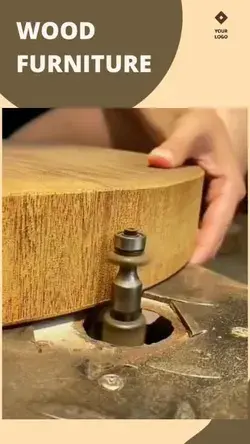 Masterful Wood Carving: Watch as Trim Router Crafts Perfectly Carved Edges!