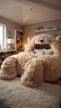 Cozy Animals Oversized Plush Beds