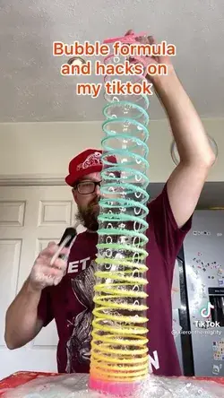 Slinky bubble