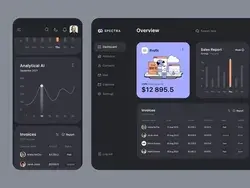 CRM Dashboard design