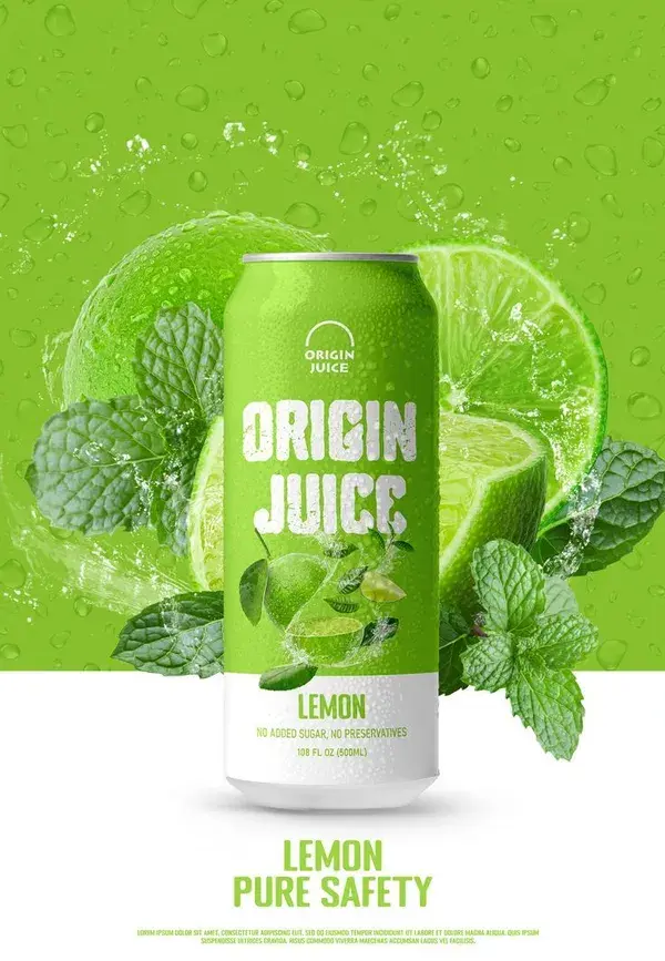 Packaging fruit Beverage