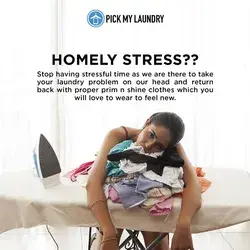 Yes we want to be happy and free from laundry works.
Let us do your laundry job.