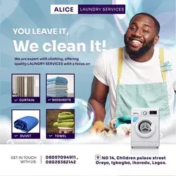 Laundry Services, Flyer Design