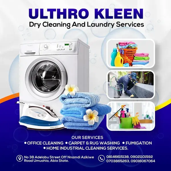 Laundry Flyer design