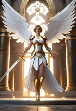 Iomedae, goddess of justice, valor and honor v2