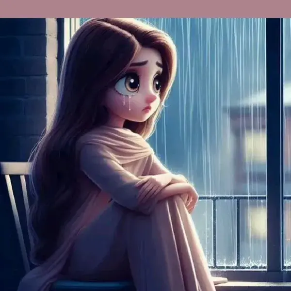 alone girl sad ..dp