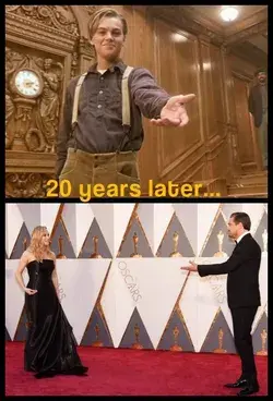 Leonardo DiCaprio Kate Winslet Now And Then Pictures