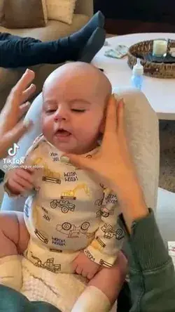 the serotonin ✨i✨ got from giving him a baby facial