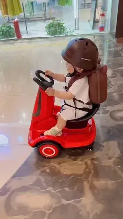 A child and his car