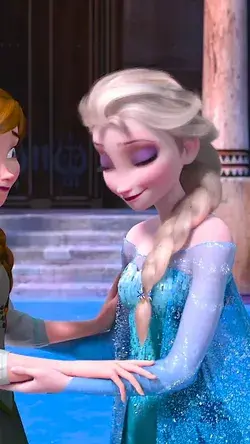 Elsa's magic is so beautiful