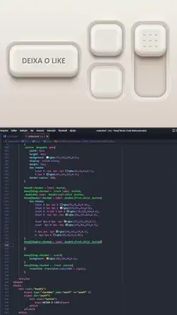 Button on/off only html & css