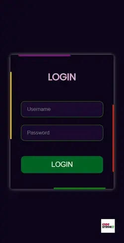 Animated Login Form