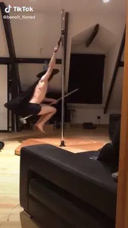 tik tok harry potter stripper pole witch on a broomstick