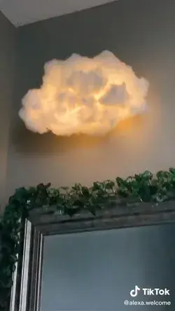 DIY Cloud lamp