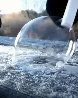 Bubble Freezing