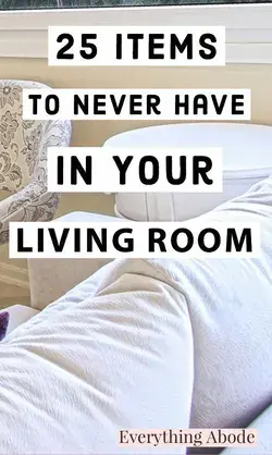 25 Items You Must Declutter From Your Living Room - Everything Abode