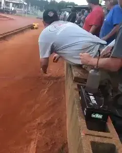 RC car pit stop