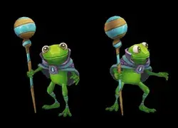 Frog Wizard Idle Animation