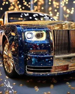 Golden Rolls Royce