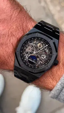 Audemars Piguet "Black Ceramic" Watch 2023