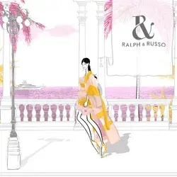 Palm Tree Promenade - Part Three - Ralph and Russo Spring Collection - Fashion Illustration 🌸💛