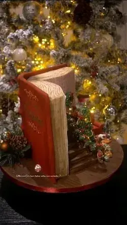 Christmas Cake 2020 | Book Cake Tutorial | 'Twas the Night before Christmas