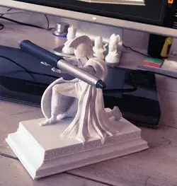 Resin 3D Printed Pen Holder