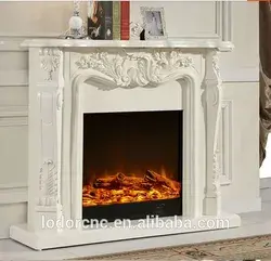 Ivory White Antique Decor Flame Electric Fireplace And Mantel - Buy Fireplace Mantel,Antique Electric Fireplace,Decor Flame Electric Fireplace Product on Alibaba.com