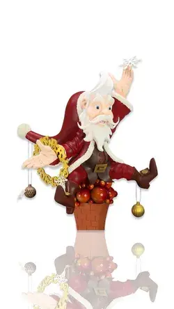 Chocolate Santa