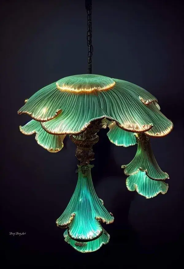 Mushroom Chandelier
