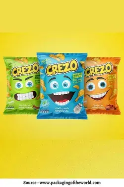 Crezo Chips | Chips packaging ideas