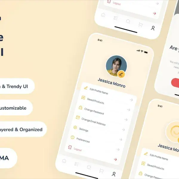 Ikma - Profile App UI