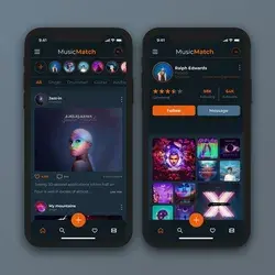 Mobile App Design Music