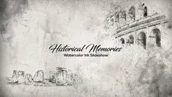 Historical Memories // Watercolor Ink Slideshow