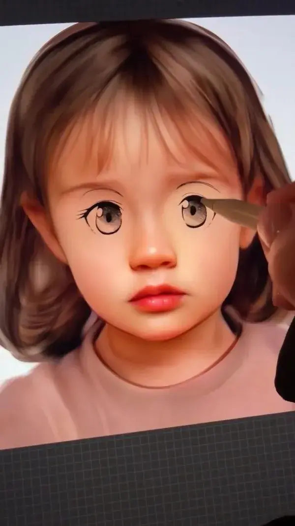 How to draw an eye in Procreate #procreate #digitalart art by unallay