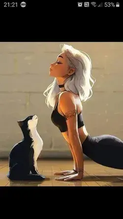 Stretch with Catz ♥️🐈