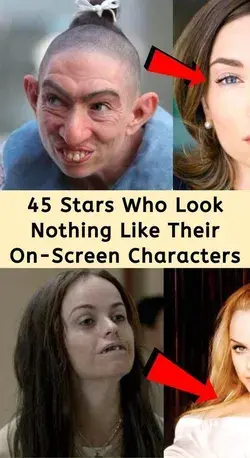 45 Stars Who Look Nothing Like Their On-Screen Characters