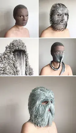 Extravagant Masks by threadstories Offer Cultural Commentary on Selfhood and Social Media