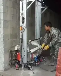 Automatic Cement Wall Plastering Machine