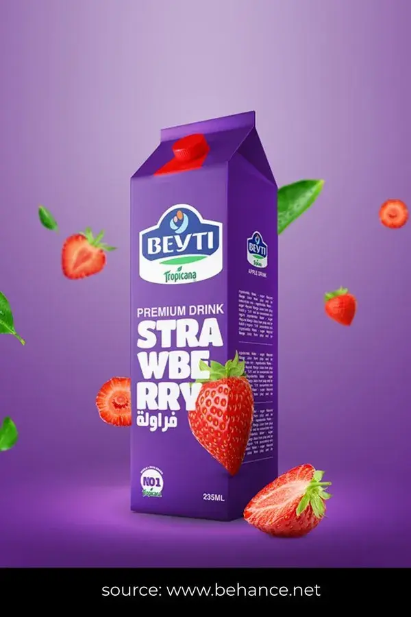 BEYTI Juice Packaging Design