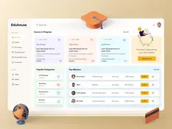 Educational Management Dashboard Design