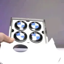 Magnetic Suspension LED Floating Wheel Cap