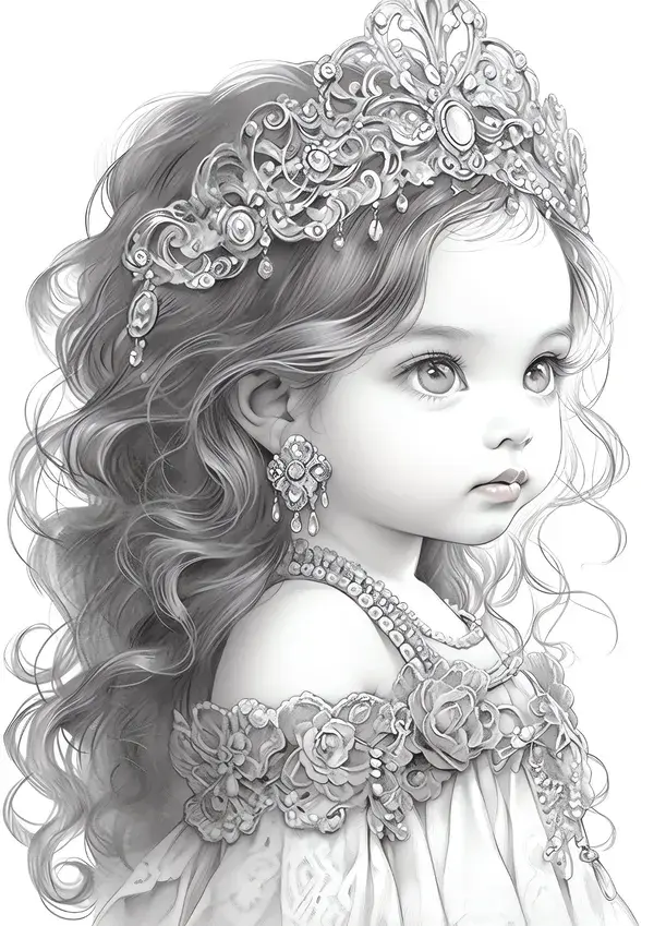 Cute young Princess