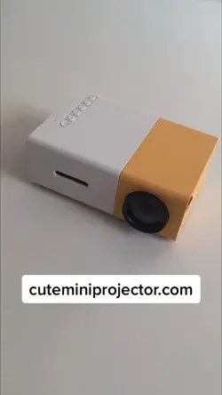 Cute Mini Projector - So beautiful #cuteminiprojector #projector #quality 🍿