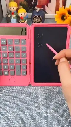 Calcultors with Erasable Writing Tablet