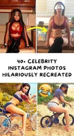 40+ Celebrity Instagram Photos Hilariously Recreated