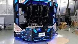 9d vr roller coaster game machine simulator from EPARK