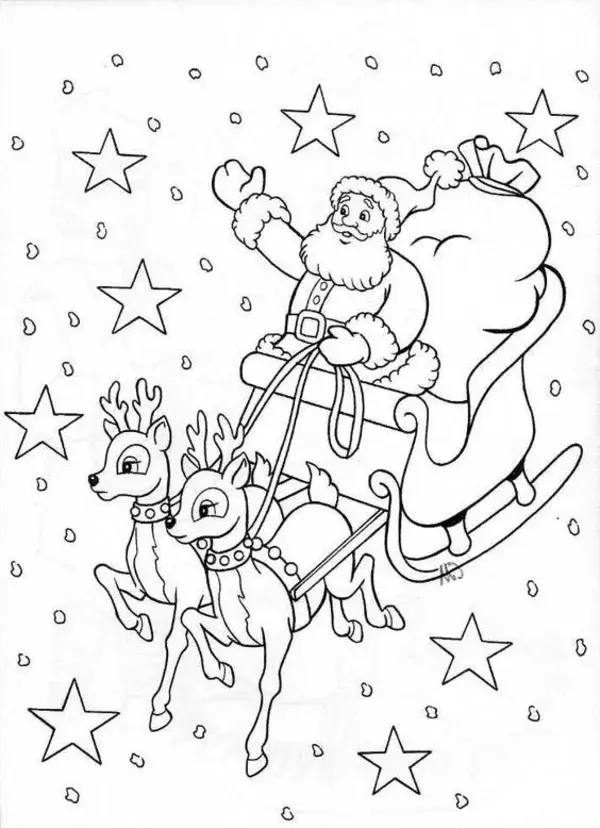 coloring book page and book illustration for kids